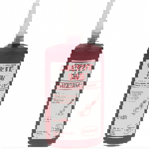 Threadlocker: Red, 250 mL, Bottle